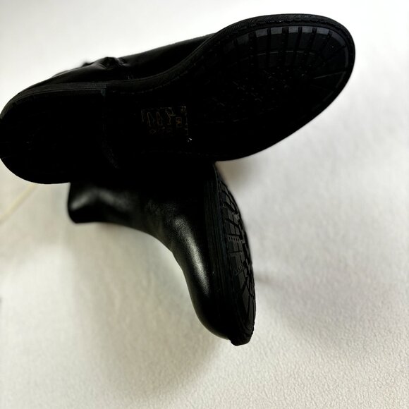 GEOX Ankle Boots 6US 36EU Womens Italian Patent‎ Leather Side Zip Bootie NWOT - Picture 6 of 16